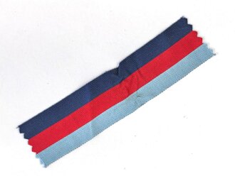 Großbritannien, Ordensband zum"1939-1945 star " Breite 30mm, Länge 12,5cm
