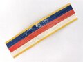 Ordensband zur Kolonialauszeichnung ( sogenannter Löwenorden) 2. Stufe. Breite 25mm, Länge 10cm