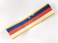 Ordensband zur Kolonialauszeichnung ( sogenannter Löwenorden) 2. Stufe. Breite 25mm, Länge 10cm