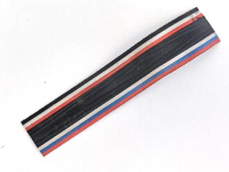 Ordensband für Kriegsgefangenen Heimkehrer Medaille 1914-1918. Breite 25mm, Länge 13,5cm, leicht angeschmutzt