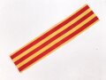 Freistaat Baden, Ordensband zur Rettungsmedaille. Breite 25mm, Länge 11,5cm
