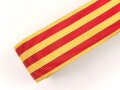 Freistaat Baden, Ordensband zur Rettungsmedaille. Breite 25mm, sie erhalten je 15cm von der Rolle abgeschnitten