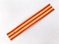 Freistaat Baden, Ordensband für die Bandspange zur Rettungsmedaille. Breite 15mm, Länge 9,5cm
