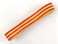 Freistaat Baden, Ordensband für die Bandspange zur Rettungsmedaille. Breite 15mm, sie erhalten je 10cm von der Rolle abgeschnitten