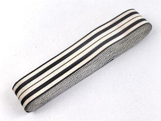 Preussen, Ordensband zum Kriegserinnerungskreuz 1914-1918 für Kämpfer. Breite 25mm, sie erhalten je 15cm von der Rolle abgeschnitten