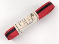 Spanien, Bündel  Ordensband für die Bandspange zum Orden von Joch und den Pfeilen ( Imperial del Yugo y las Flechas) Breite 15mm, in der originalen Banderole, laut dieser 10 Meter