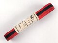 Spanien, Bündel  Ordensband für die Bandspange zum Orden von Joch und den Pfeilen ( Imperial del Yugo y las Flechas) Breite 15mm, in der originalen Banderole, laut dieser 10 Meter