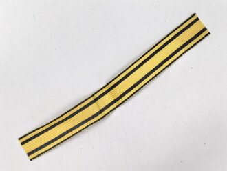 Württemberg,  Ordensband für die Bandspange zum Wilhelmskreuz. Breite 15mm,Länge 13cm