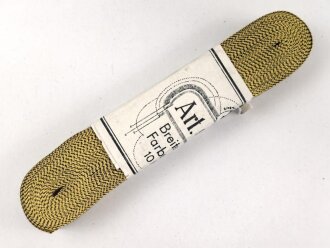 Württemberg,  Bündel Ordensband für die Bandspange zum Wilhelmskreuz. Breite 15mm, in der originalen Banderole, laut dieser 10 Meter