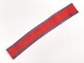 Württemberg,  Ordensband für die Dienstauszeichnungen. Breite 25mm, Länge 22cm, angeschmutzt