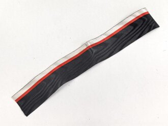 Internationaler Malteser Ritterorden. Ordensband 30mm Breit, Länge 20cm, in sich etwas verzogen
