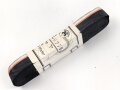 Internationaler Malteser Ritterorden. Bündel Ordensband für eine Bandspange 15mm Breit, in der originalen Banderole, laut dieser 10 Meter