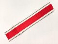 Deutschland nach 1945, Ordensband zum Feuerwehr Ehrenzeichen. Breite 30mm, Länge 16cm