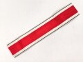 Deutschland nach 1945, Ordensband zum Feuerwehr Ehrenzeichen. Breite 30mm, Länge 15,5cm