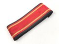 Deutschland nach 1945, Ordensband zur Bundeswehr Einsatzmedaille. Breite 30mm, sie erhalten je 15cm von der Rolle abgeschnitten