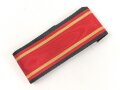 Deutschland nach 1945, Ordensband zur Bundeswehr Einsatzmedaille. Breite 30mm, sie erhalten je 15cm von der Rolle abgeschnitten
