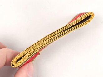 Deutschland nach 1945, Ordensband zum Bundesverdienstkreuz. Breite 25mm, sie erhalten je 15cm abgeschnitten