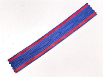Oldenburg, Ordensband zum Haus- und Verdienstorden. Breite 25mm, Länge 16cm