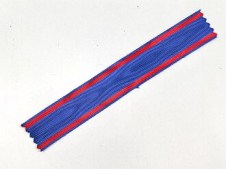 Oldenburg, Ordensband zum Haus- und Verdienstorden. Breite 25mm, Länge 16cm