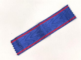 Oldenburg, Ordensband zur Rot Kreuz Medaille 1907. Breite...