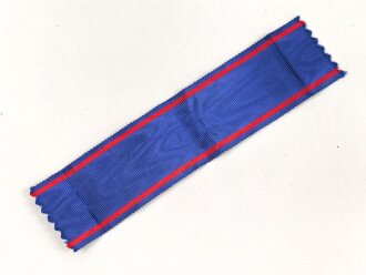 Oldenburg, Ordensband zur Rot Kreuz Medaille 1907. Breite...