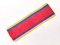 Oldenburg, Ordensband zur Erinnerungsmedaille 1866. Breite 32mm, Länge 19cm