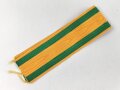 Baden, Ordensband zum Verdienstkreuz vom Zähringer Löwen. Breite 30mm, Länge 20cm