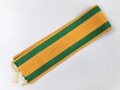 Baden, Ordensband zum Verdienstkreuz vom Zähringer Löwen. Breite 30mm, Länge 20cm