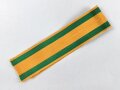 Baden, Ordensband zum Verdienstkreuz vom Zähringer Löwen. Breite 30mm, Länge 23cm