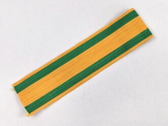 Baden, Ordensband zum Verdienstkreuz vom Zähringer Löwen. Breite 30mm, Länge 22cm