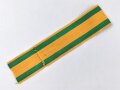 Baden, Ordensband zum Verdienstkreuz vom Zähringer Löwen. Breite 30mm, Länge 22cm
