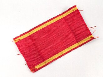 Baden, Ordensband für eine Dienstauszeichnung. Breite 35mm, Länge 7cm