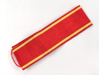 Baden, Ordensband für eine Dienstauszeichnung. Breite 27mm, Länge 18cm