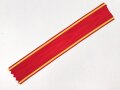Baden, Ordensband für eine Dienstauszeichnung. Breite 25mm, Länge 14cm