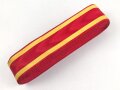 Baden, Ordensband für eine Dienstauszeichnung. Breite 30mm, sie erhalten je 15cm von der Rolle abgeschnitten