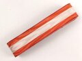 Band zum Feuerwehr Ehrenzeichen 2. Stufe III.Reich. Breite 30mm, sie erhalten je 15cm von der Rolle abgeschnitten