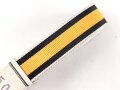 Bündel Band zur Bandspange des Grubenwehr Ehrenzeichen 2. Modell 1938. Breite 15mm, in der originalen Banderole, laut dieser 10 Meter