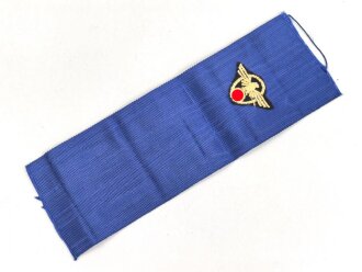 Band für eine Polizei Dienstauszeichnung für 25 Jahre. Breite 50mm, Länge 15cm