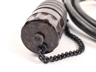 Luftwaffe, Steckverbindung mit Kabel L 38112. Guter Zustand, ich glaube zu wissen das es zur Flak / Kommandogerät gehört