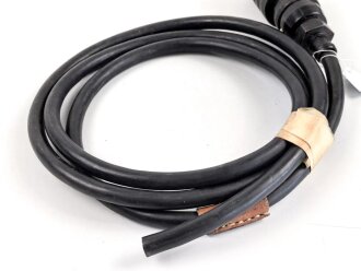 Luftwaffe, Steckverbindung mit Kabel L 38112. Guter Zustand, ich glaube zu wissen das es zur Flak / Kommandogerät gehört