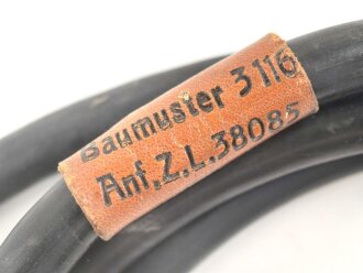 Luftwaffe, Steckverbindung mit Kabel L 38112. Guter Zustand, ich glaube zu wissen das es zur Flak / Kommandogerät gehört