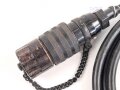Luftwaffe, Steckverbindung mit Kabel L 38112. Guter Zustand, ich glaube zu wissen das es zur Flak / Kommandogerät gehört