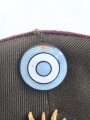 Argentinien, Schirmmütze für einen hochrangigen Offizier des Militär. Kopfgrösse gemessen 54. Leicht eingestaubt, Alter unbekannt