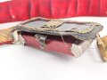 Spanien, Paradebandolier mit Kartuschkasten für Offiziere, gebraucht, gut