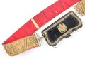 Spanien, Paradebandolier mit Kartuschkasten für Offiziere, gebraucht, gut