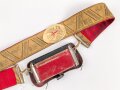 Spanien, Paradebandolier mit Kartuschkasten für Offiziere, gebraucht, gut