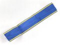 Braunschweig, Band zum Kriegsverdienstkreuz 2.Klasse 1914. Breite 35mm, Länge 18cm