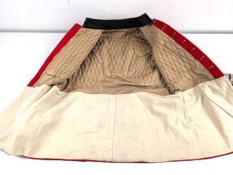 British Parade uniform, pants and visor hat, after WWI. Medal bar named to A.Bush, Service number 55592. Overall good condition