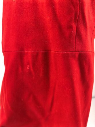 British Parade uniform, pants and visor hat, after WWI. Medal bar named to A.Bush, Service number 55592. Overall good condition