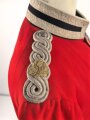 British Parade uniform, pants and visor hat, after WWI. Medal bar named to A.Bush, Service number 55592. Overall good condition